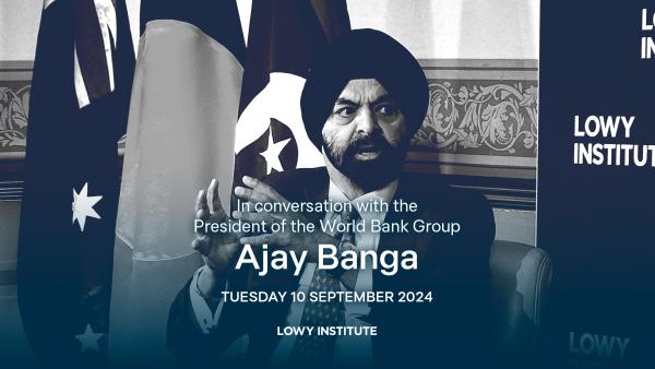 In conversation with the president of the World Bank Group Ajay Banga