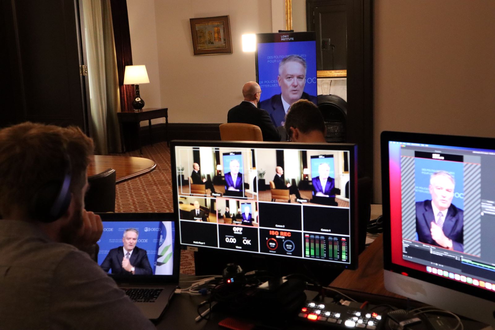 2021 Owen Harries Lecture by Mathias Cormann - recording in progress