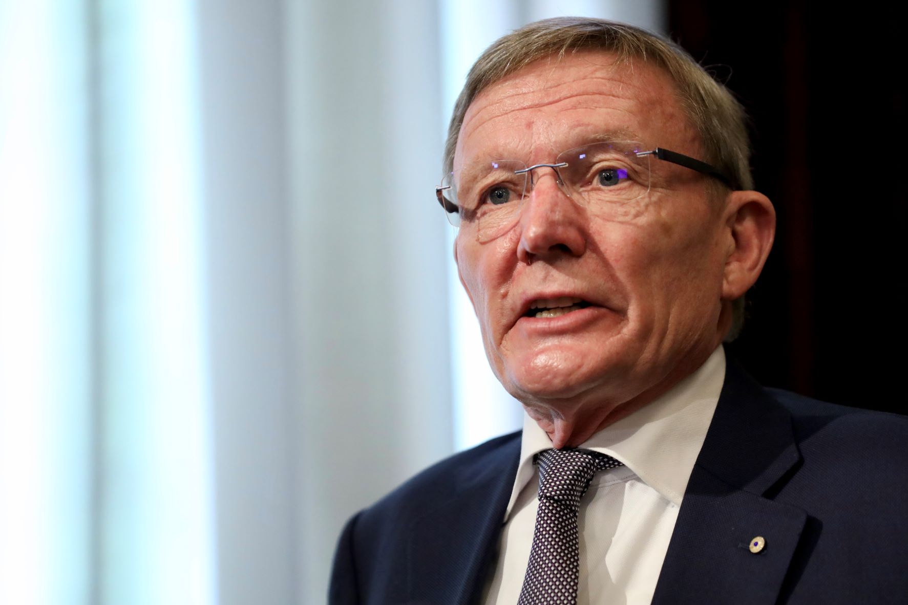 Paul Symon, Director General of the Australian Secret Intelligence Service, speaks at the Lowy Institute on 10 May 2022