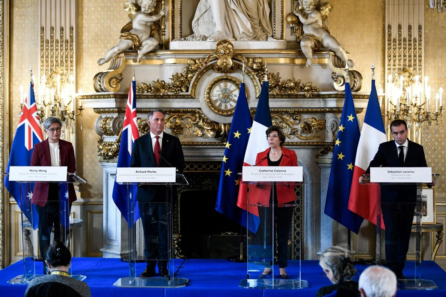 Australia should ensure the 2+2 Ministerial Consultations and officials dialogues focus on meeting the needs of the region (Stephane de Sakutin/AFP via Getty Images)