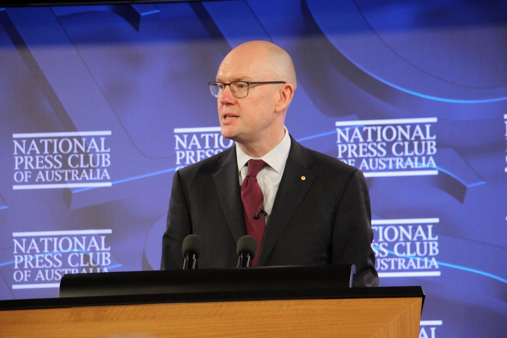 Michael Fullilove speaks at the National Press Club of Australia