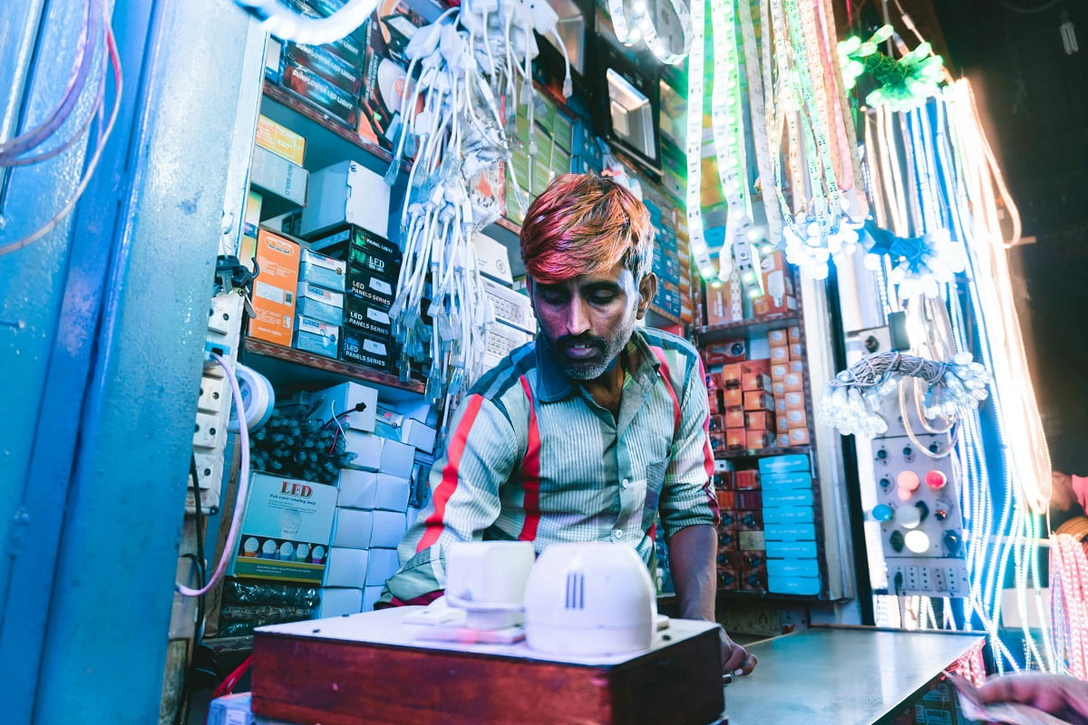In 2022, 46 per cent of real-time global digital transactions took place in India (Aditya Garikapati/Unsplash)