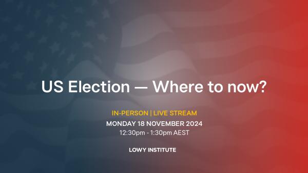 US Election — Where to now?